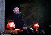 در قاب تصویر | طنین نام حسین(ع) در مسجد میرزاعلی‌اکبر و بقعه شیخ جبرائیل