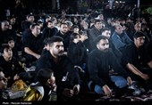 در قاب تصویر | طنین نام حسین(ع) در مسجد میرزاعلی‌اکبر و بقعه شیخ جبرائیل