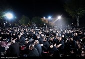 در قاب تصویر | طنین نام حسین(ع) در مسجد میرزاعلی‌اکبر و بقعه شیخ جبرائیل