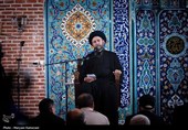 در قاب تصویر | طنین نام حسین(ع) در مسجد میرزاعلی‌اکبر و بقعه شیخ جبرائیل