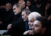 در قاب تصویر | طنین نام حسین(ع) در مسجد میرزاعلی‌اکبر و بقعه شیخ جبرائیل