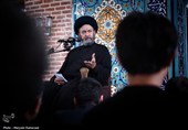 در قاب تصویر | طنین نام حسین(ع) در مسجد میرزاعلی‌اکبر و بقعه شیخ جبرائیل