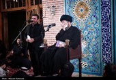 در قاب تصویر | طنین نام حسین(ع) در مسجد میرزاعلی‌اکبر و بقعه شیخ جبرائیل