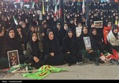 شور حسینی در قلب دهدشت؛ ششمین شب محرم با حضور هزاران عزادار