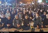 شور حسینی در قلب دهدشت؛ ششمین شب محرم با حضور هزاران عزادار