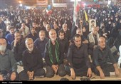 شور حسینی در قلب دهدشت؛ ششمین شب محرم با حضور هزاران عزادار