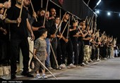 مراسم عزاداری شاه حسین گویان در ابهر
