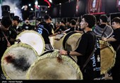 مراسم عزاداری شاه حسین گویان در ابهر