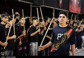 مراسم عزاداری شاه حسین گویان در ابهر
