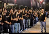 مراسم عزاداری شاه حسین گویان در ابهر