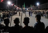 مراسم عزاداری شاه حسین گویان در ابهر