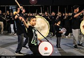مراسم عزاداری شاه حسین گویان در ابهر