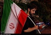 تماشای فوتبال ایران - بلژیک در قزوین