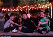 تماشای فوتبال ایران و بلژیک در بوستان مریم مقدس