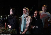 تماشای فوتبال ایران و بلژیک در بوستان مریم مقدس