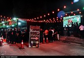 تماشای فوتبال ایران و بلژیک در بوستان مریم مقدس