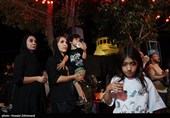 تماشای فوتبال ایران و بلژیک در بوستان مریم مقدس