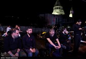 تماشای فوتبال ایران و بلژیک در بوستان مریم مقدس