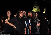 تماشای فوتبال ایران و بلژیک در بوستان مریم مقدس