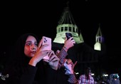 تماشای فوتبال ایران و بلژیک در بوستان مریم مقدس