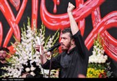 عزاداری هیئت ثارالله زنجان با مداحی حاج مهدی رسولی
