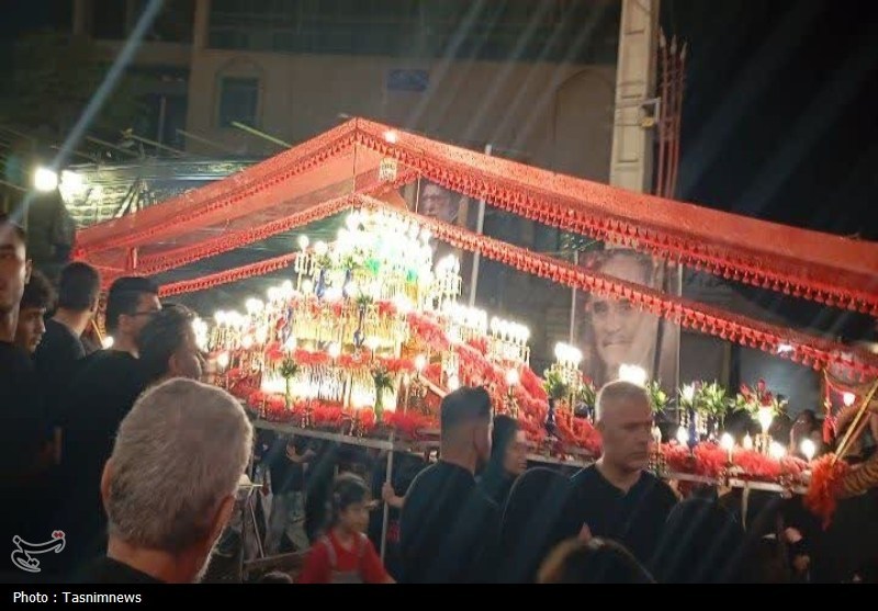 اخبار شهر ری , حسینیه تسنیم ,