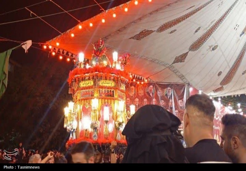 اخبار شهر ری , حسینیه تسنیم ,