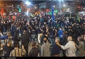 دهدشت در شب تاسوعا یکپارچه در سوگ علمدار دشت کربلا