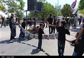 عزاداری گنابادی ها در چهارمین حریم رضوی کشور