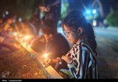 دهدشت یکپارچه غرق در ماتم شام غریبان حسینی شد+تصاویر
