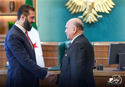 فؤاد حسين يلتقي الجولاني في دمشق