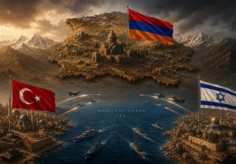 کشور "ارمنستان" , کشور ترکیه , رجب طیب اردوغان , رژیم صهیونیستی (اسرائیل) ,