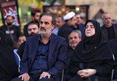 وزیر و سخنگوی دولت مهمان خیمه هنر شدند / از سنج و دمام تا نوای راغب