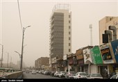 هجوم ریزگردها به کرمان