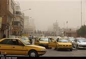 هجوم ریزگردها به کرمان