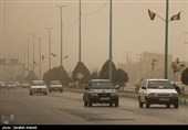 هجوم ریزگردها به کرمان