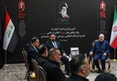 قالیباف یستقبل الحلبوسی ویؤکد ان إیران والعراق وقفا معاً فی الأیام الصعبة