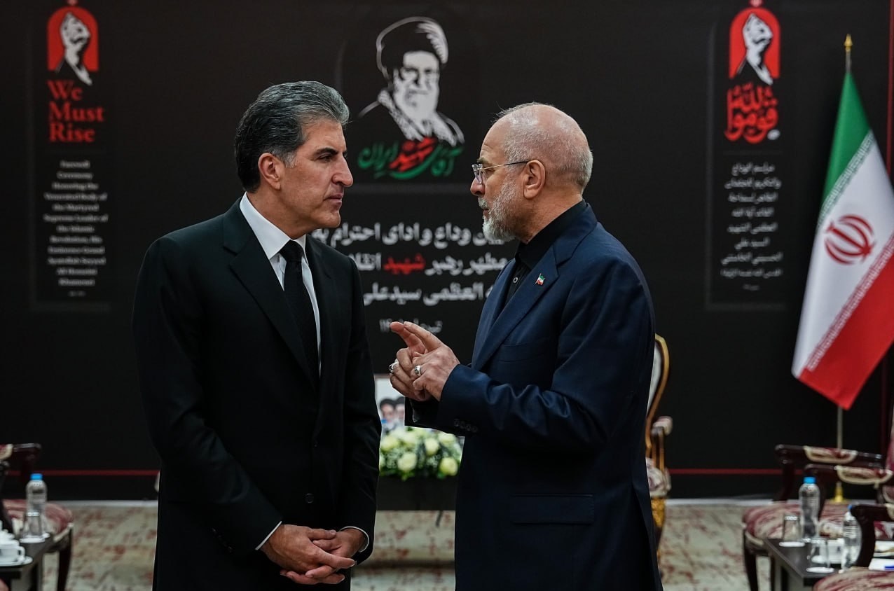 کردستان عراق , محمدباقر قالیباف , ریاست مجلس شورای اسلامی ایران , تشییع رهبر شهید , تشییع امام شهید , بدرقه آقای شهید ایران , تشییع آیت‌الله‌العظمی سید علی خامنه‌ای , 