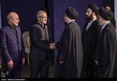 رؤساء الدول والمسؤولون الأجانب یؤدون تحیة الوداع للجثمان الطاهر للإمام الشهید (رض)