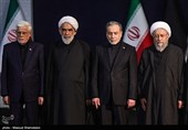 رؤساء الدول والمسؤولون الأجانب یؤدون تحیة الوداع للجثمان الطاهر للإمام الشهید (رض)