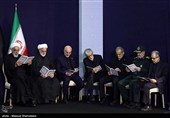 رؤساء الدول والمسؤولون الأجانب یؤدون تحیة الوداع للجثمان الطاهر للإمام الشهید (رض)