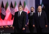 رؤساء الدول والمسؤولون الأجانب یؤدون تحیة الوداع للجثمان الطاهر للإمام الشهید (رض)