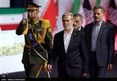 رؤساء الدول والمسؤولون الأجانب یؤدون تحیة الوداع للجثمان الطاهر للإمام الشهید (رض)