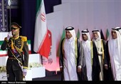 رؤساء الدول والمسؤولون الأجانب یؤدون تحیة الوداع للجثمان الطاهر للإمام الشهید (رض)