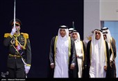 رؤساء الدول والمسؤولون الأجانب یؤدون تحیة الوداع للجثمان الطاهر للإمام الشهید (رض)