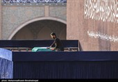 مراسم وداع با امام شهید امت
