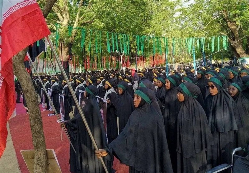 کشور نیجریه , تشییع رهبر شهید , تشییع امام شهید , تشییع آیتاللهالعظمی سید علی خامنهای , بدرقه آقای شهید ایران ,