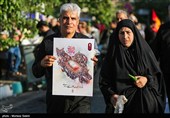 مراسم وداع با امام شهید امت - 11