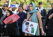 مراسم وداع با امام شهید امت - 11