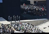 مراسم اقامه نماز بر پیکر امام شهید امت